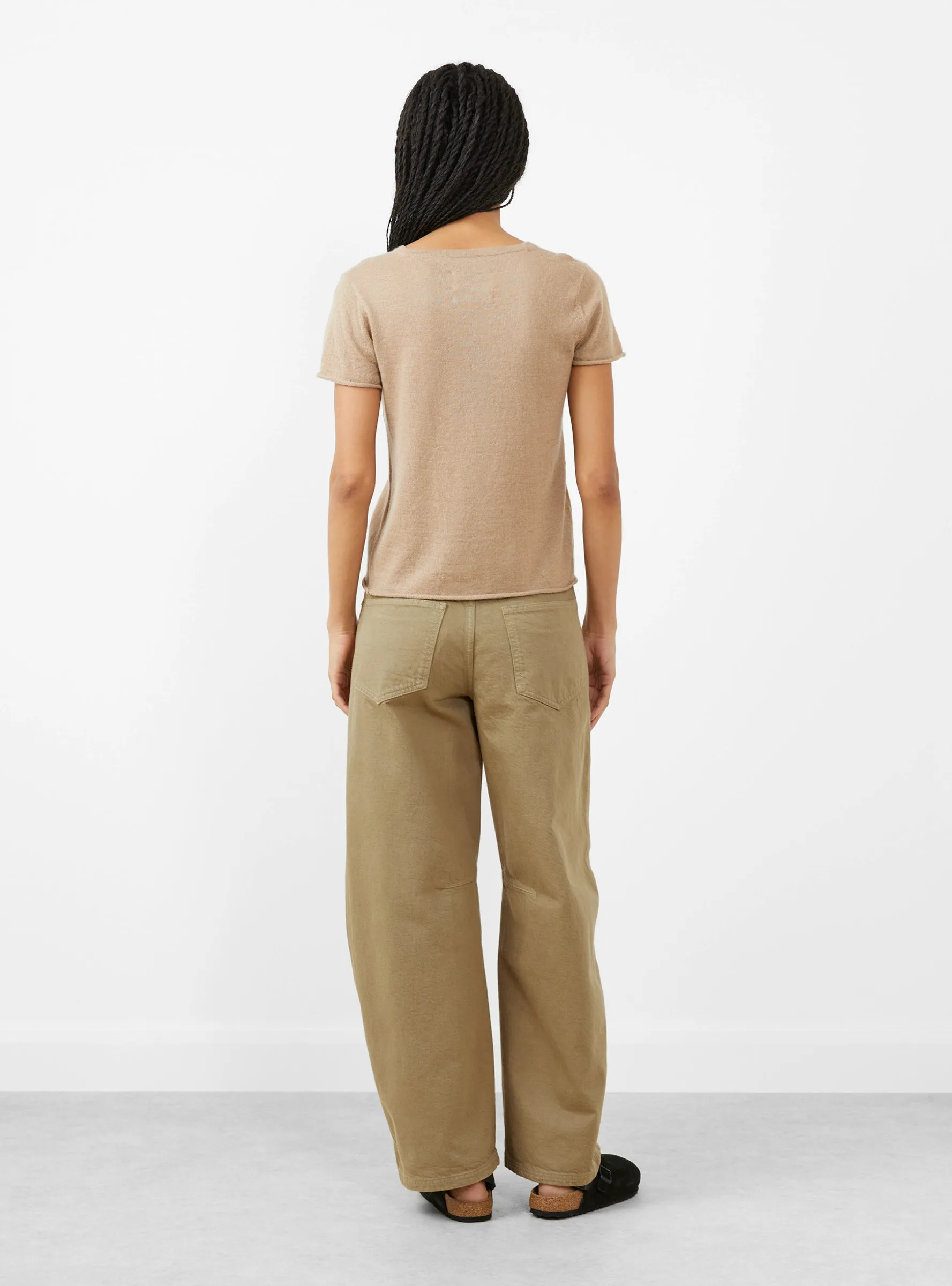Super Fine Baby Tee Camel