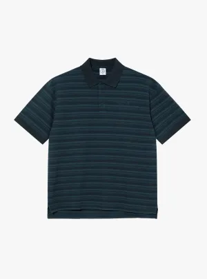 Surf Polo Shirt Neptune Blue Stripe
