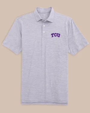TCU Horned Frogs Driver Spacedye Polo Shirt