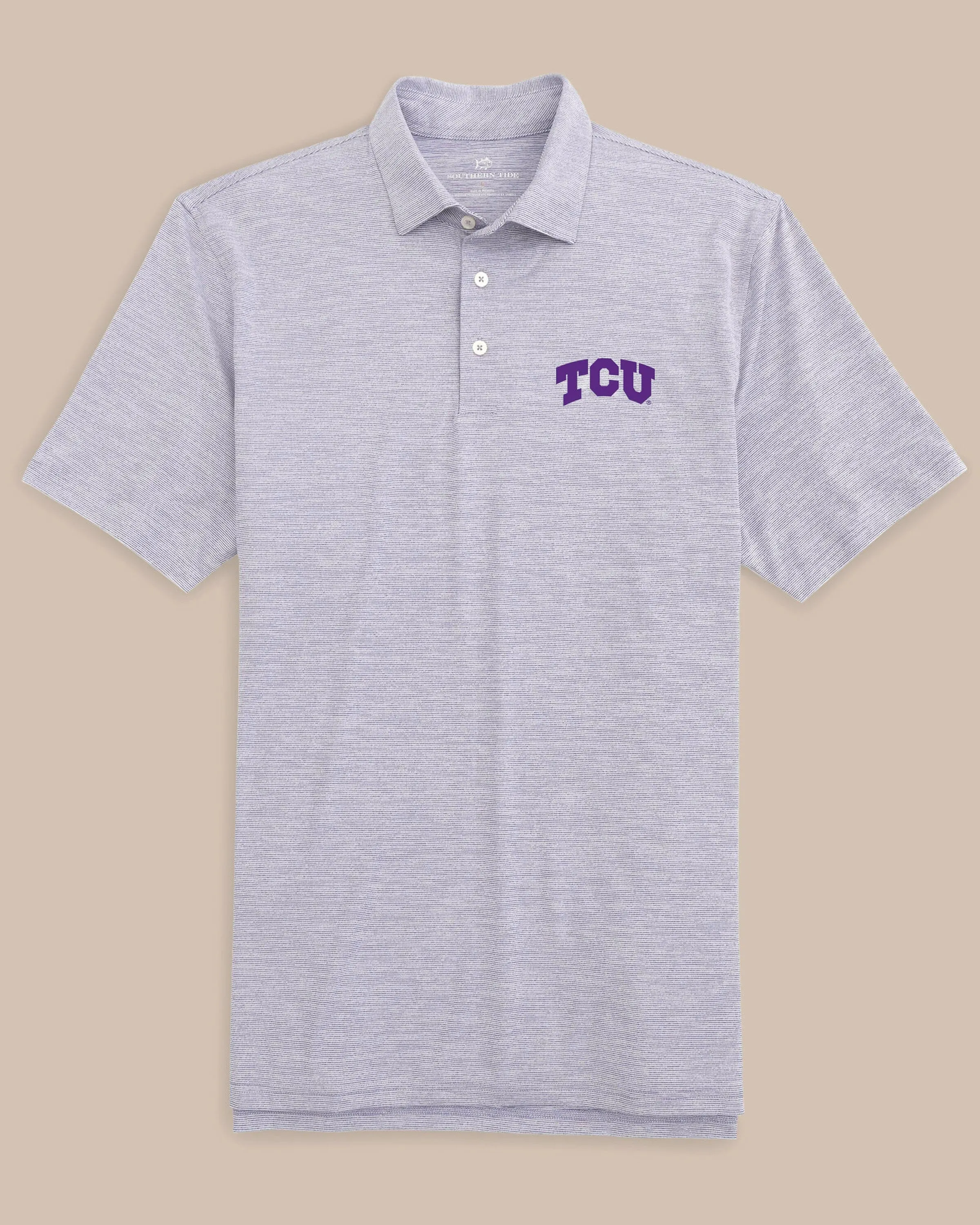 TCU Horned Frogs Driver Spacedye Polo Shirt