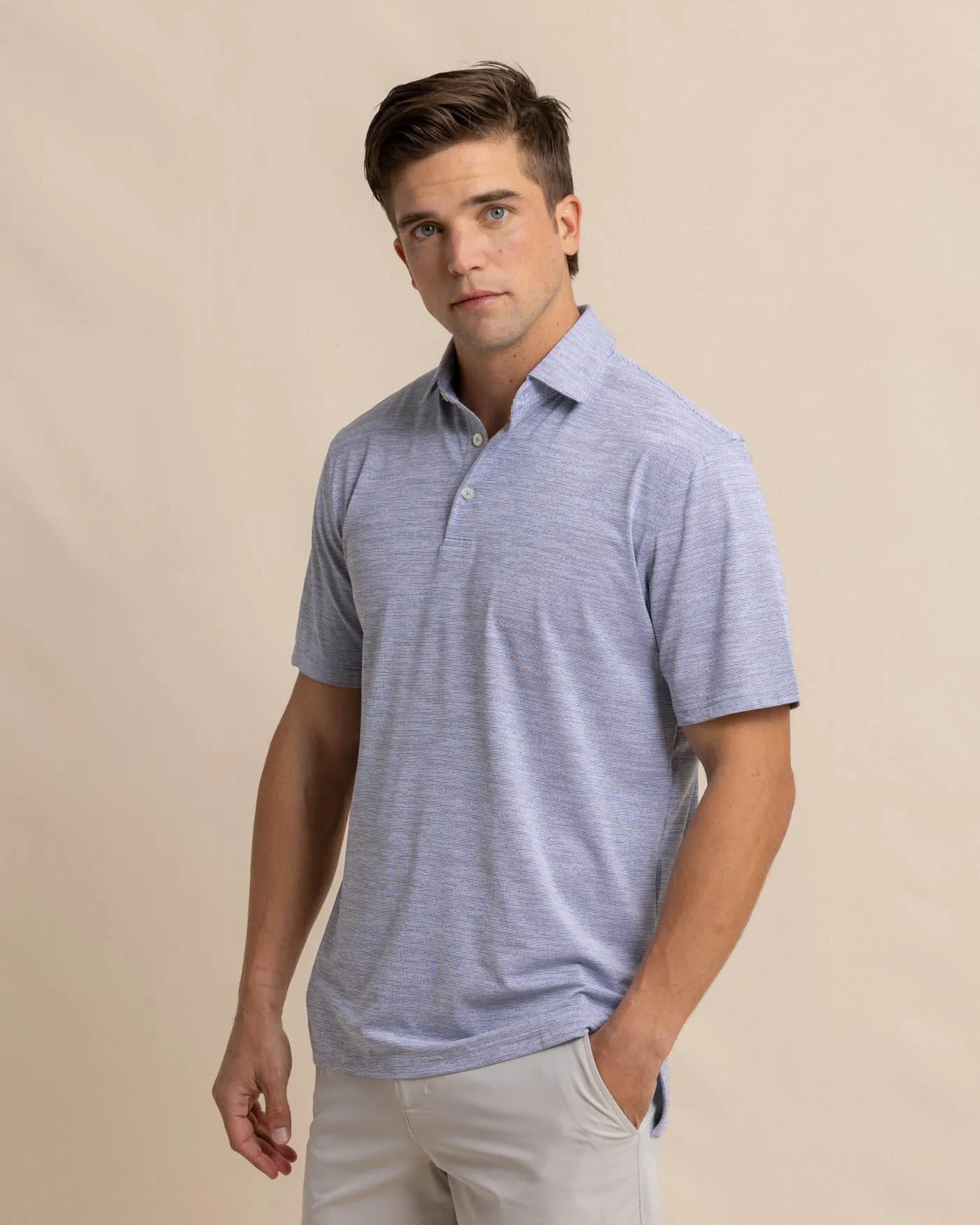 Team Colors Driver Spacedye Polo Shirt