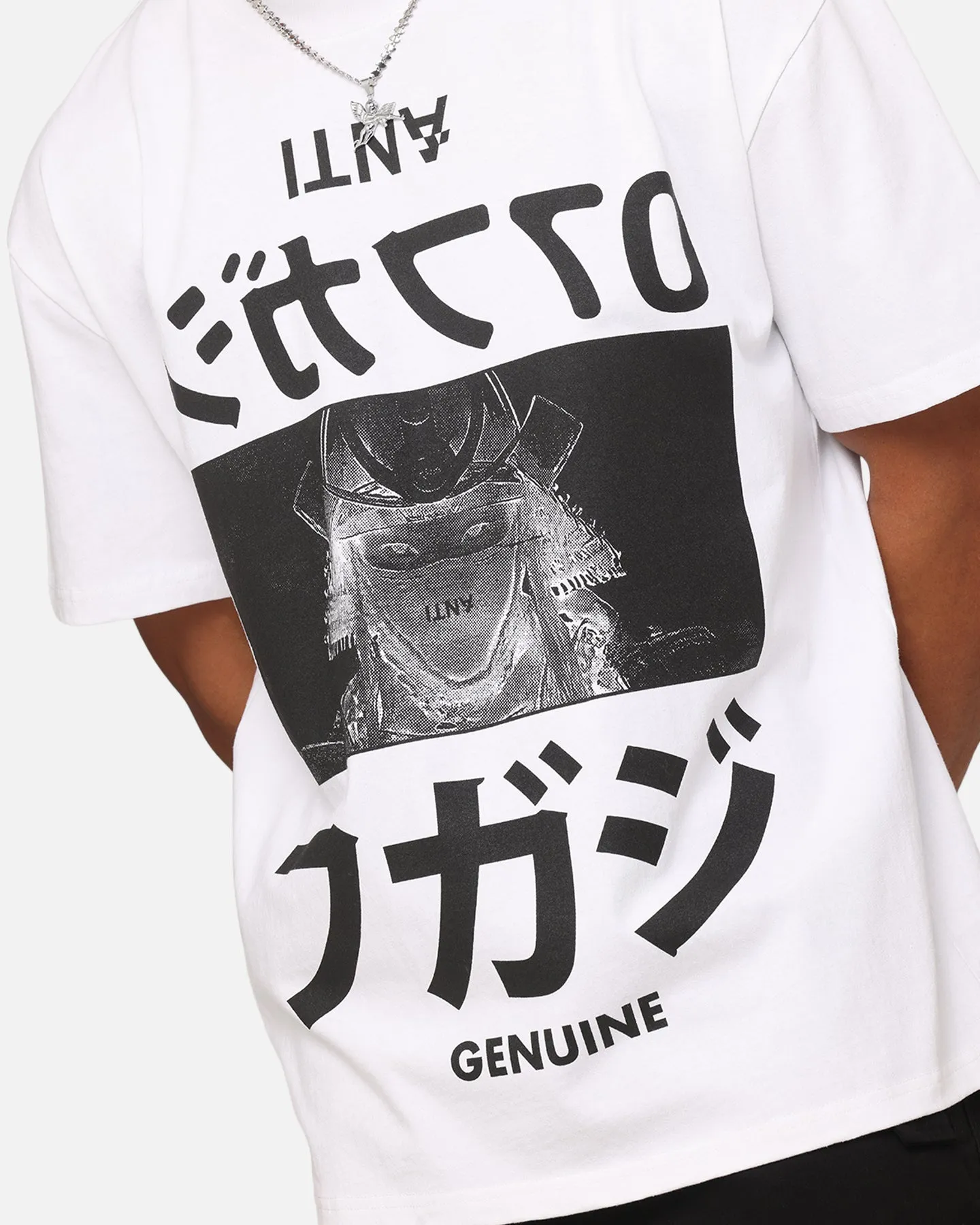 The Anti Order Genuine Fake Boxy T-Shirt White
