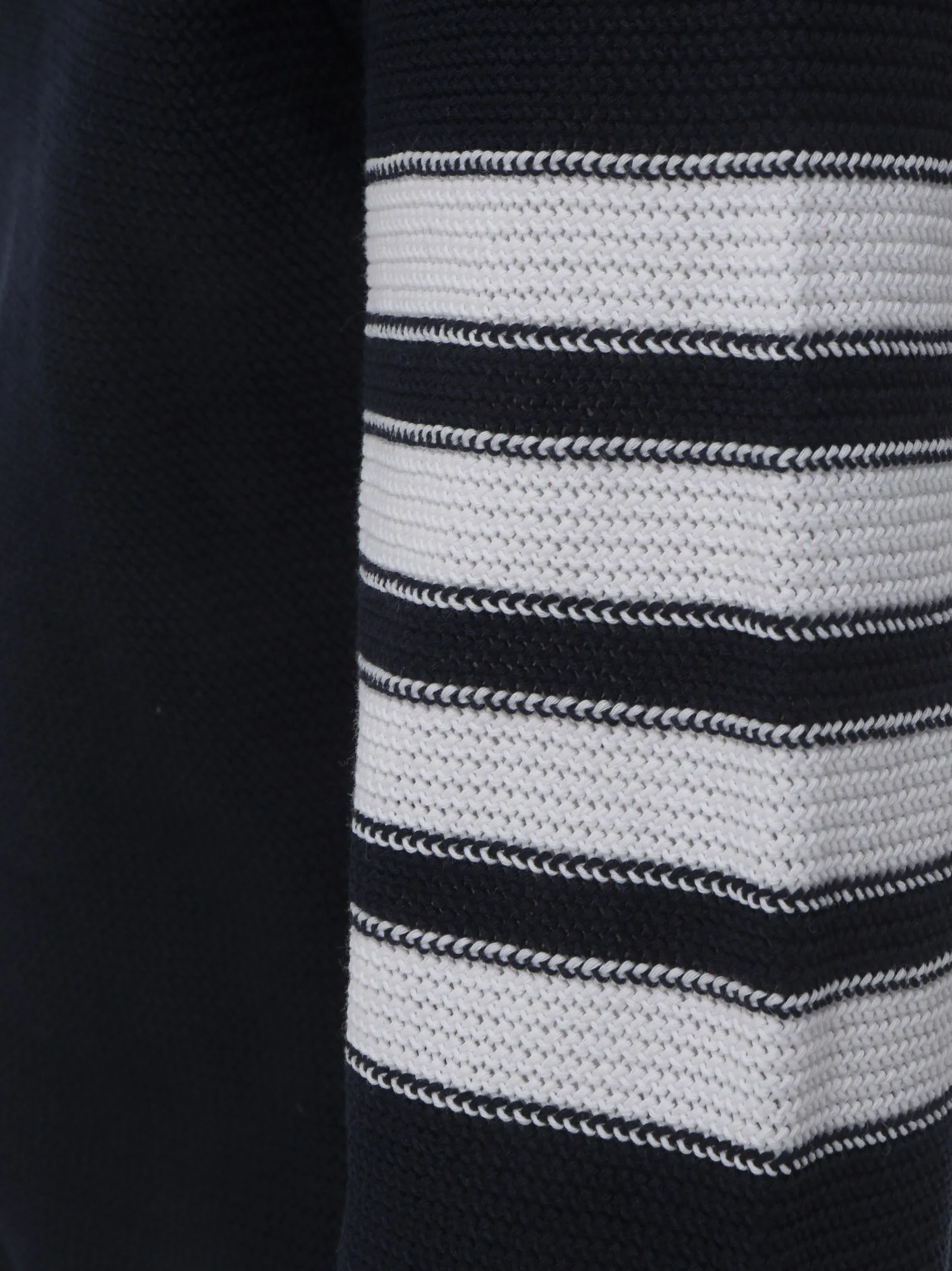 Thom Browne 4-Bar Striped V-Neck Cardigan