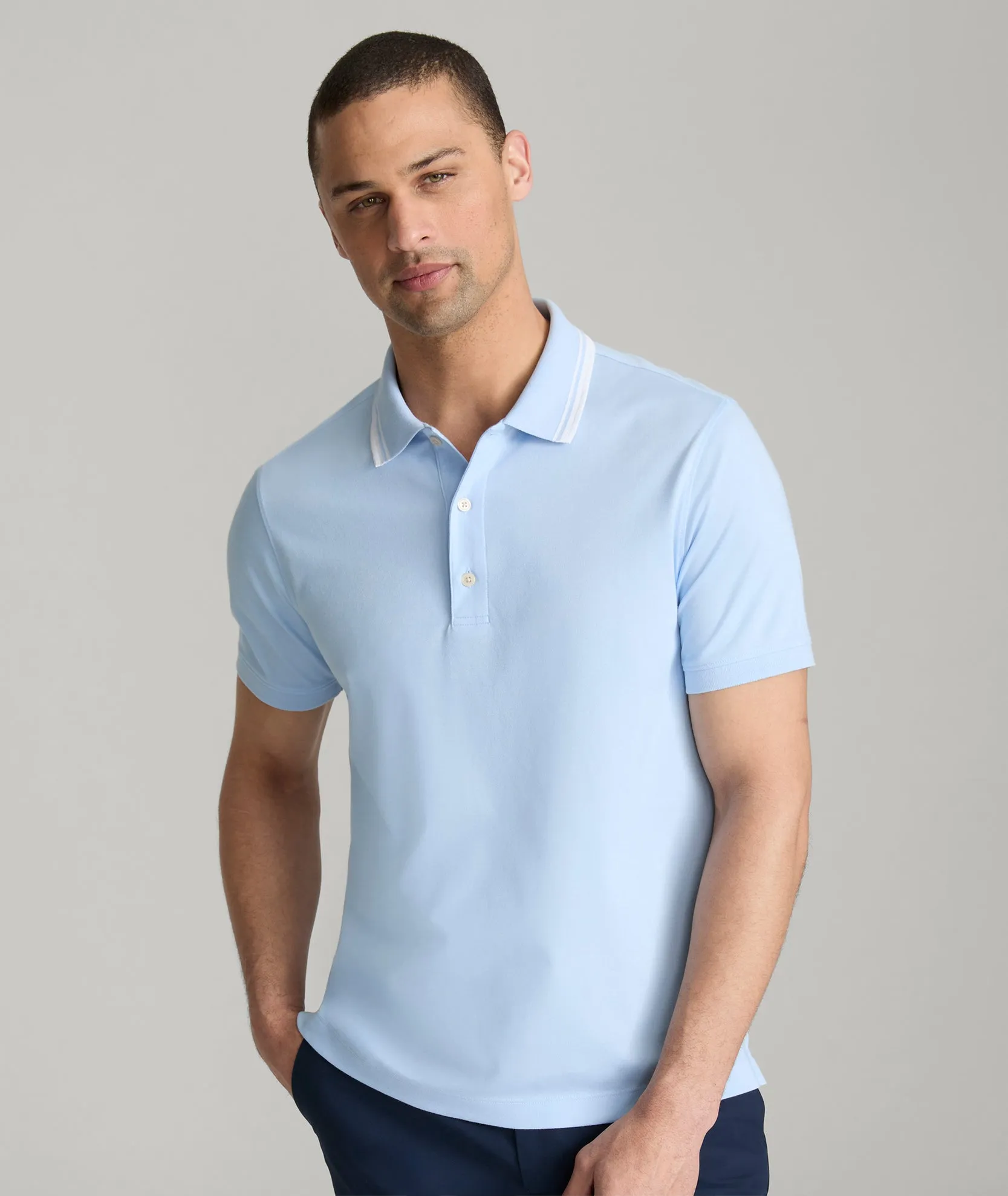 Tipped Performance Polo