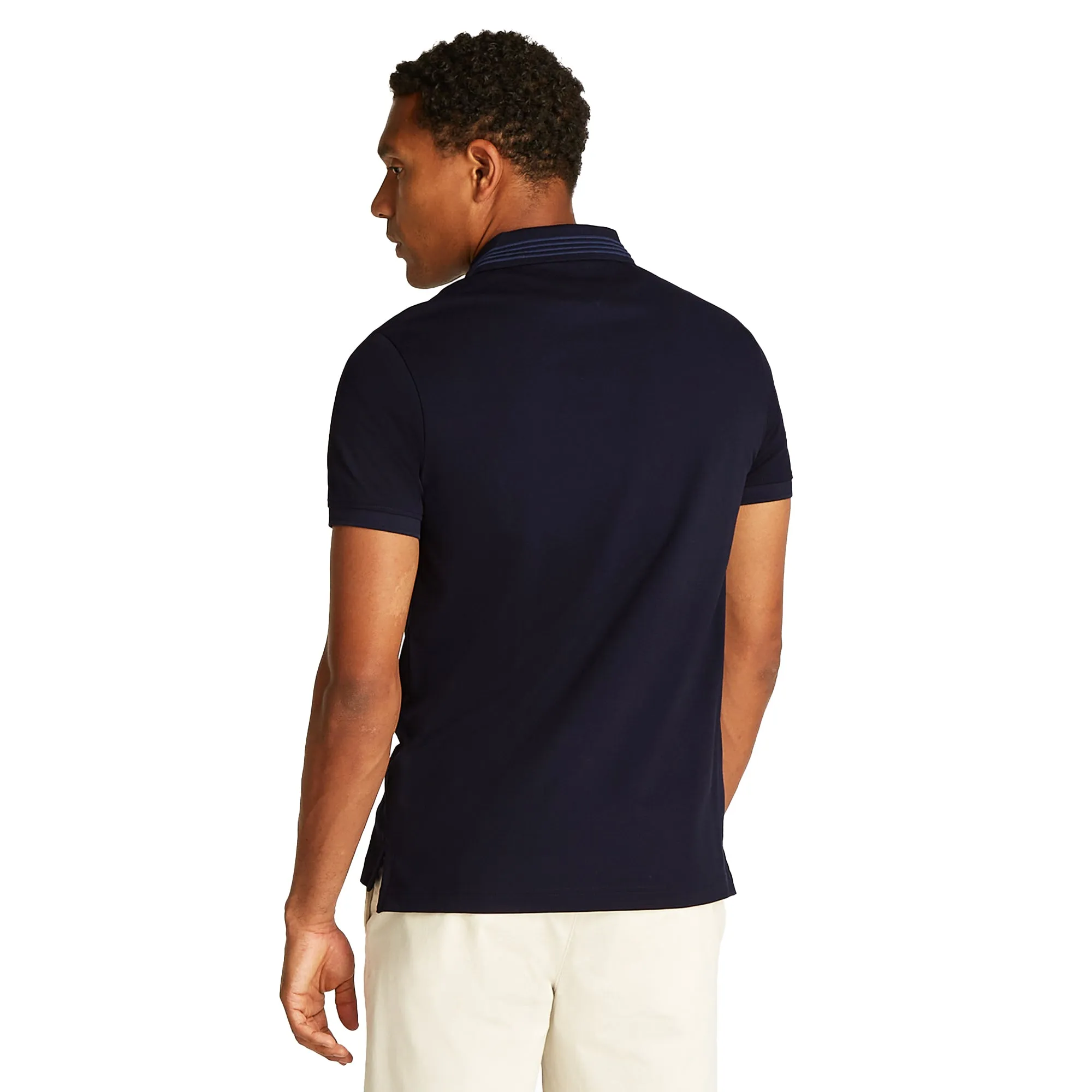 Tommy Hilfiger Mercerised Zip Placket Polo Shirt