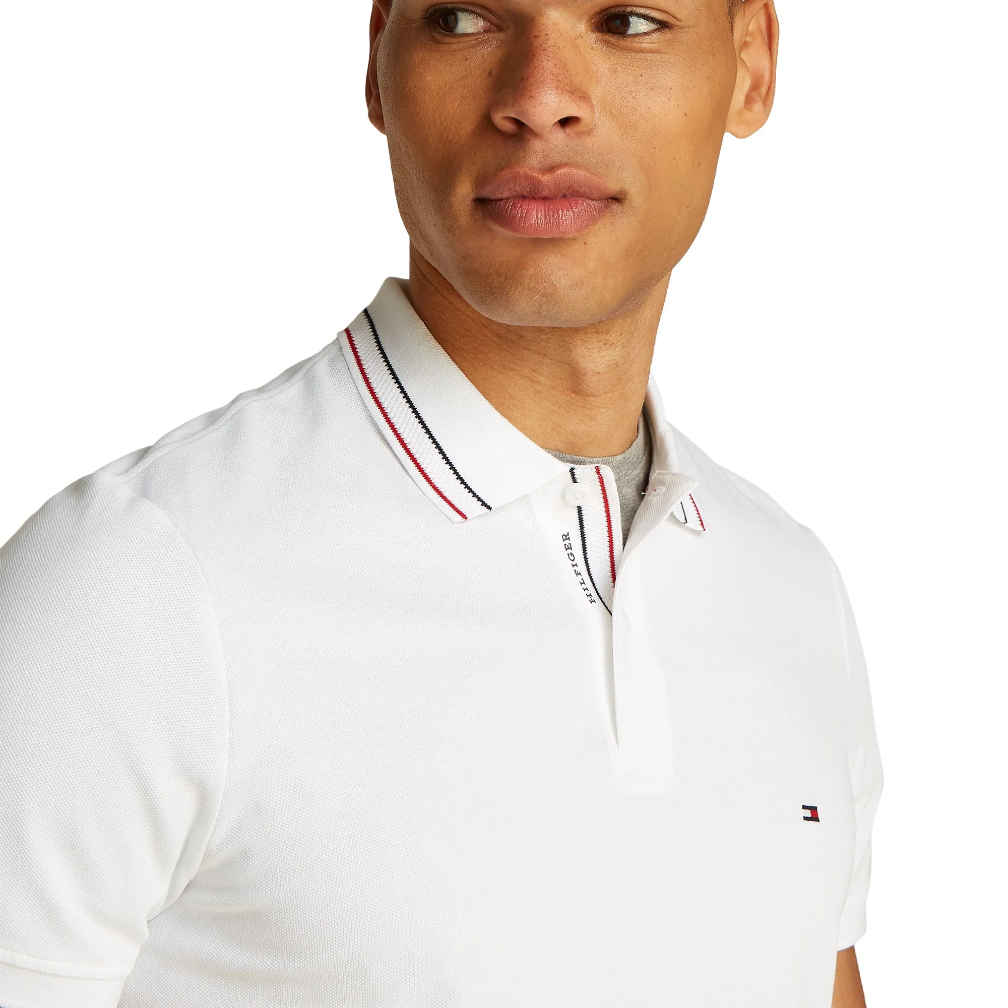 Tommy Hilfiger Placket Interest Polo Shirt
