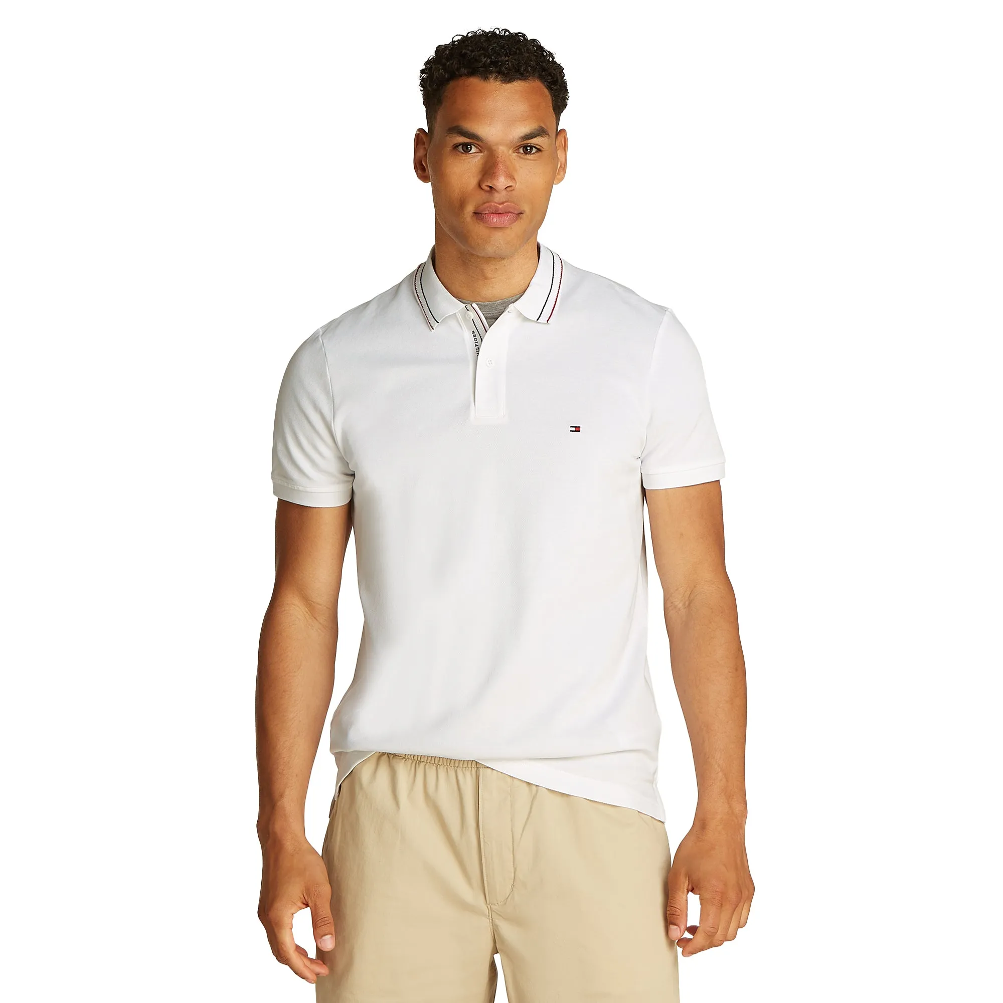 Tommy Hilfiger Placket Interest Polo Shirt