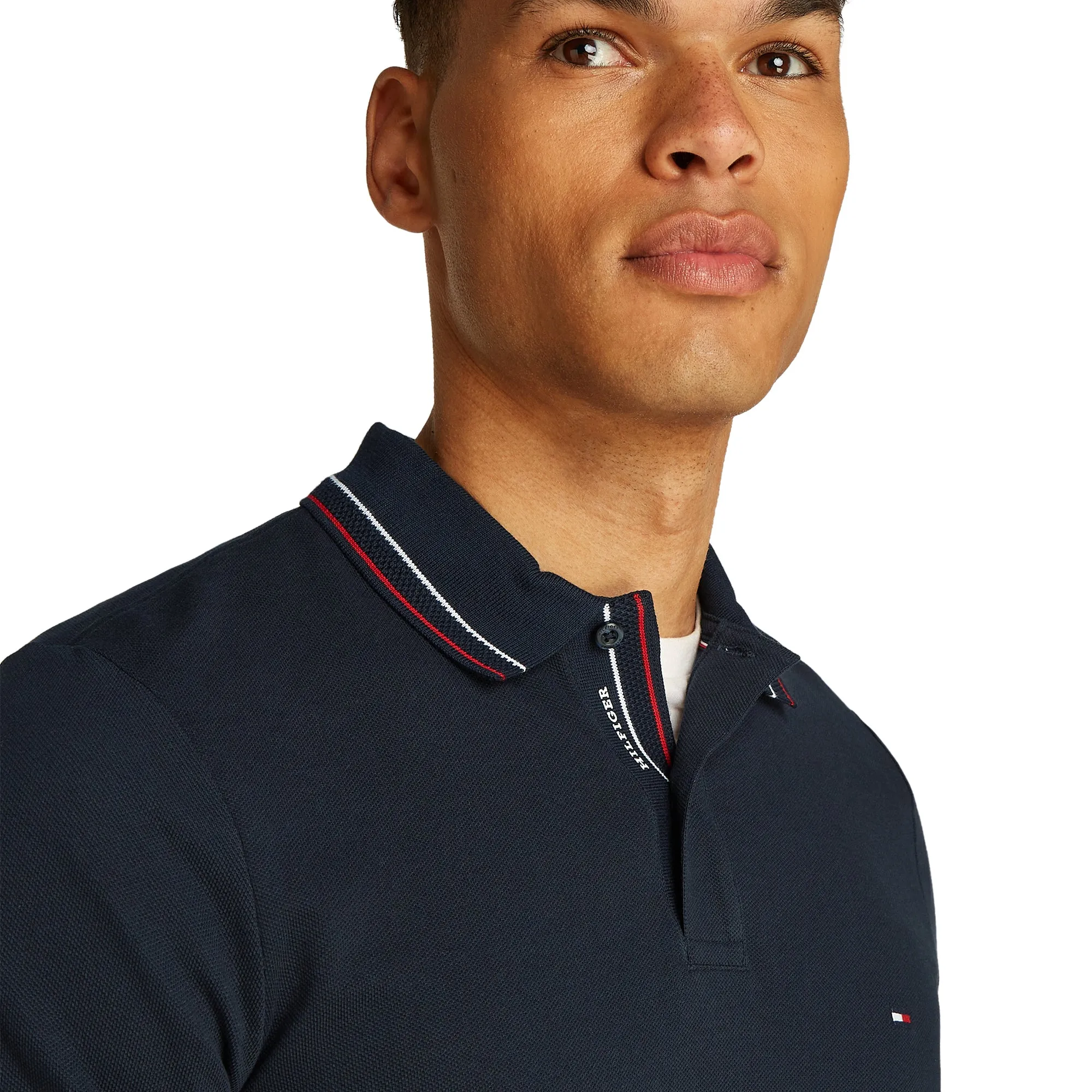 Tommy Hilfiger Placket Interest Polo Shirt
