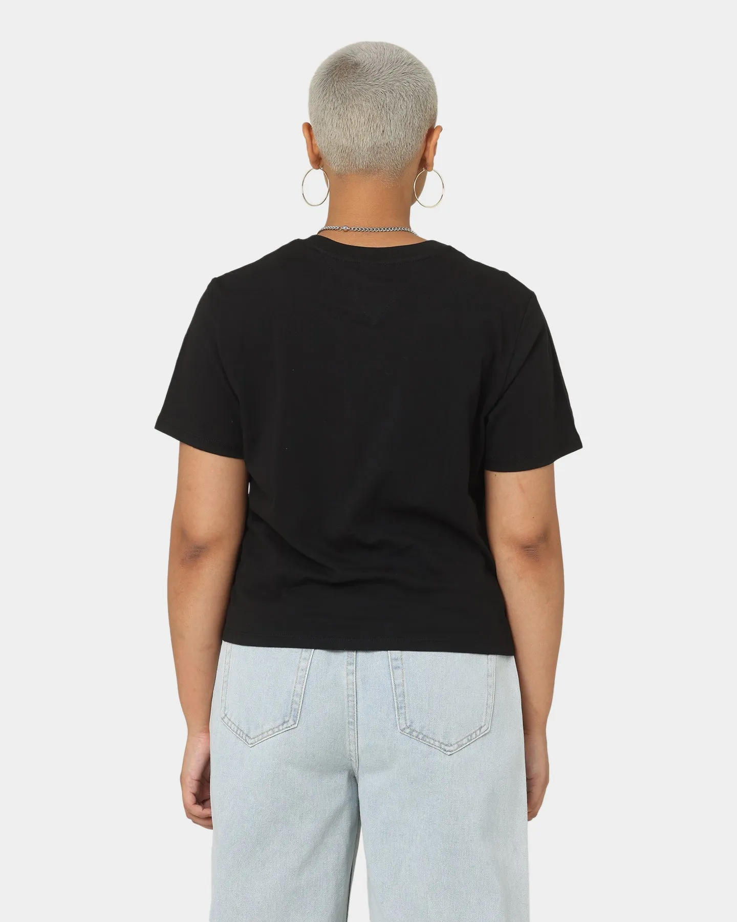 Tommy Jeans Women's TJW Classic Logo 1 Short Sleeve T-Shirt Black