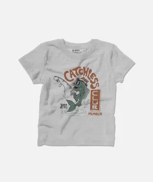 Tot Catchless Club Tee - Heather Grey