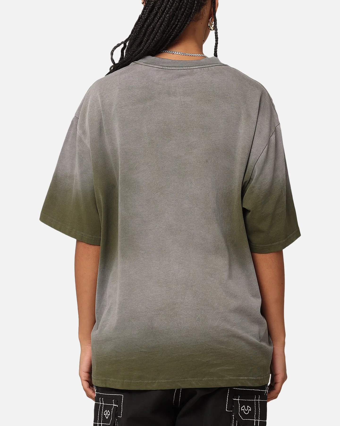Tupac Never Change Sunfade T-Shirt Vintage Olive