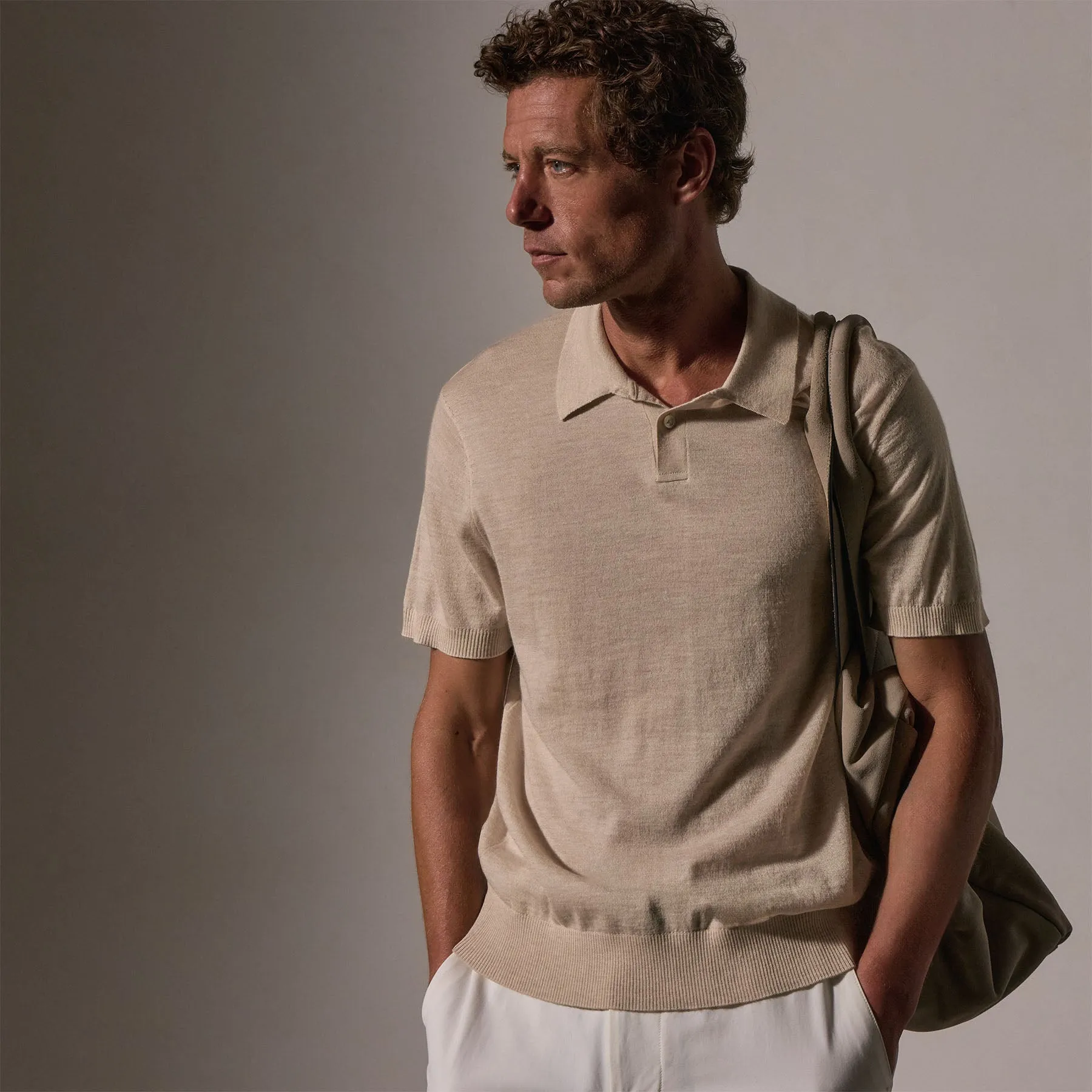 Ultrafine Cashmere Polo - Balsa