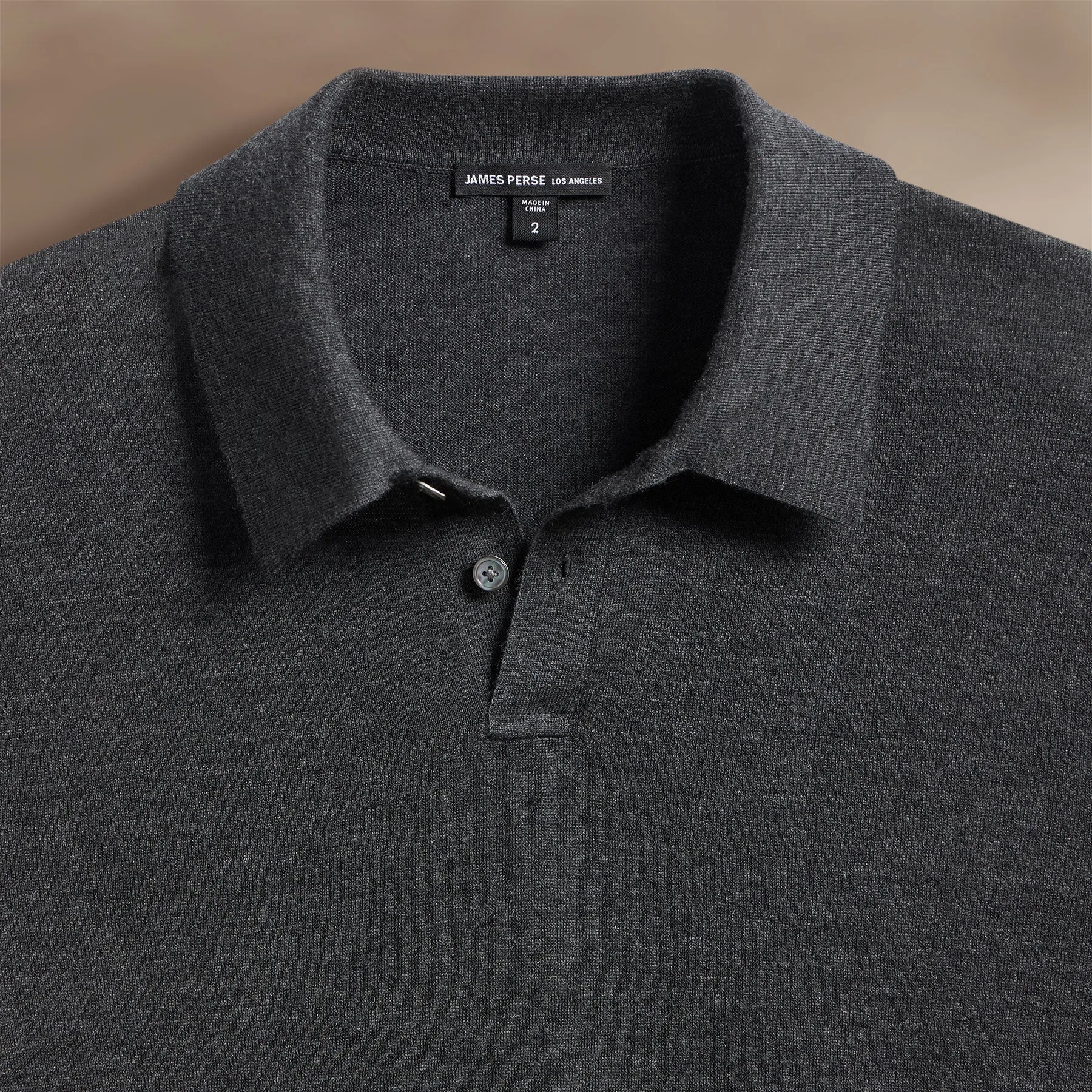 Ultrafine Cashmere Polo - Coal