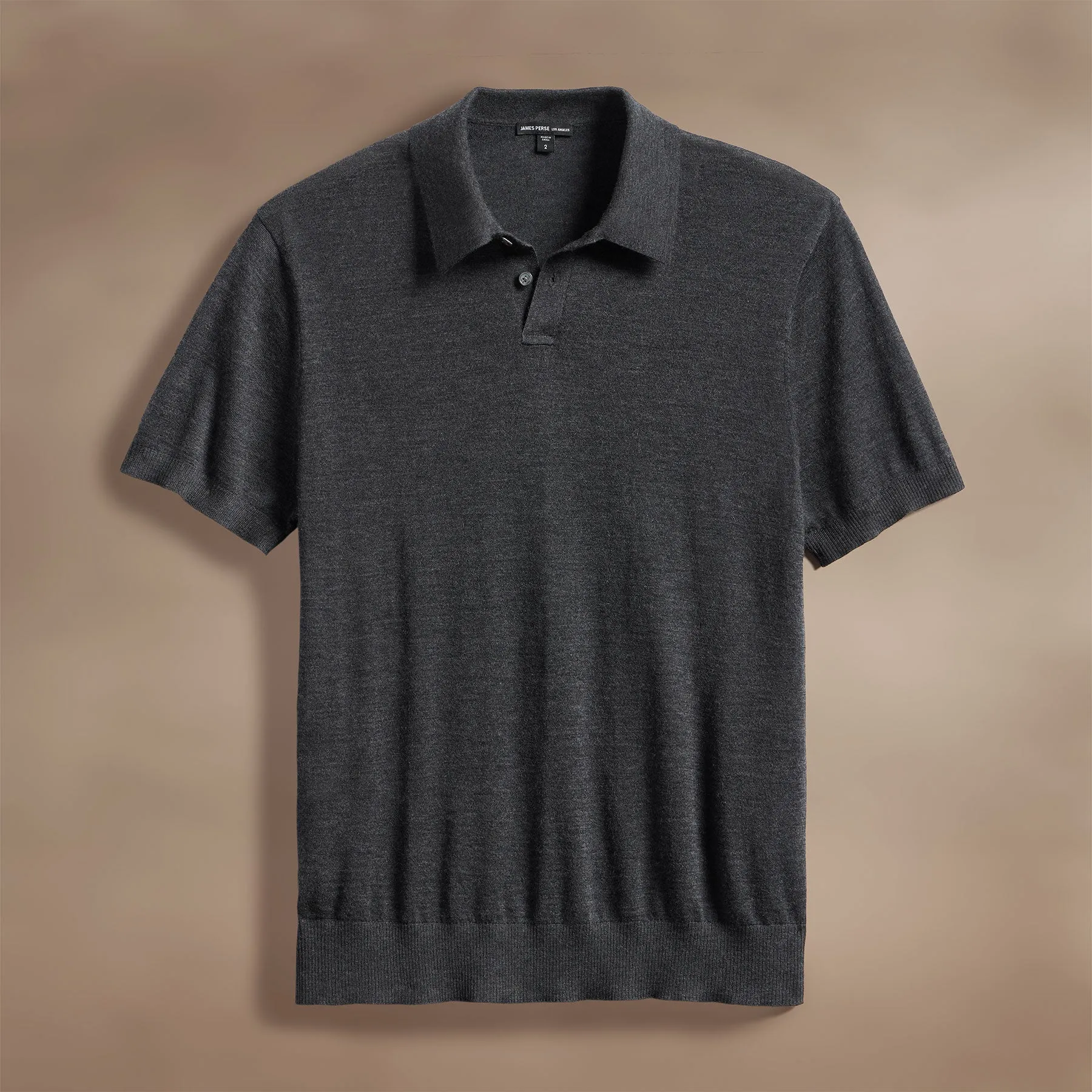 Ultrafine Cashmere Polo - Coal