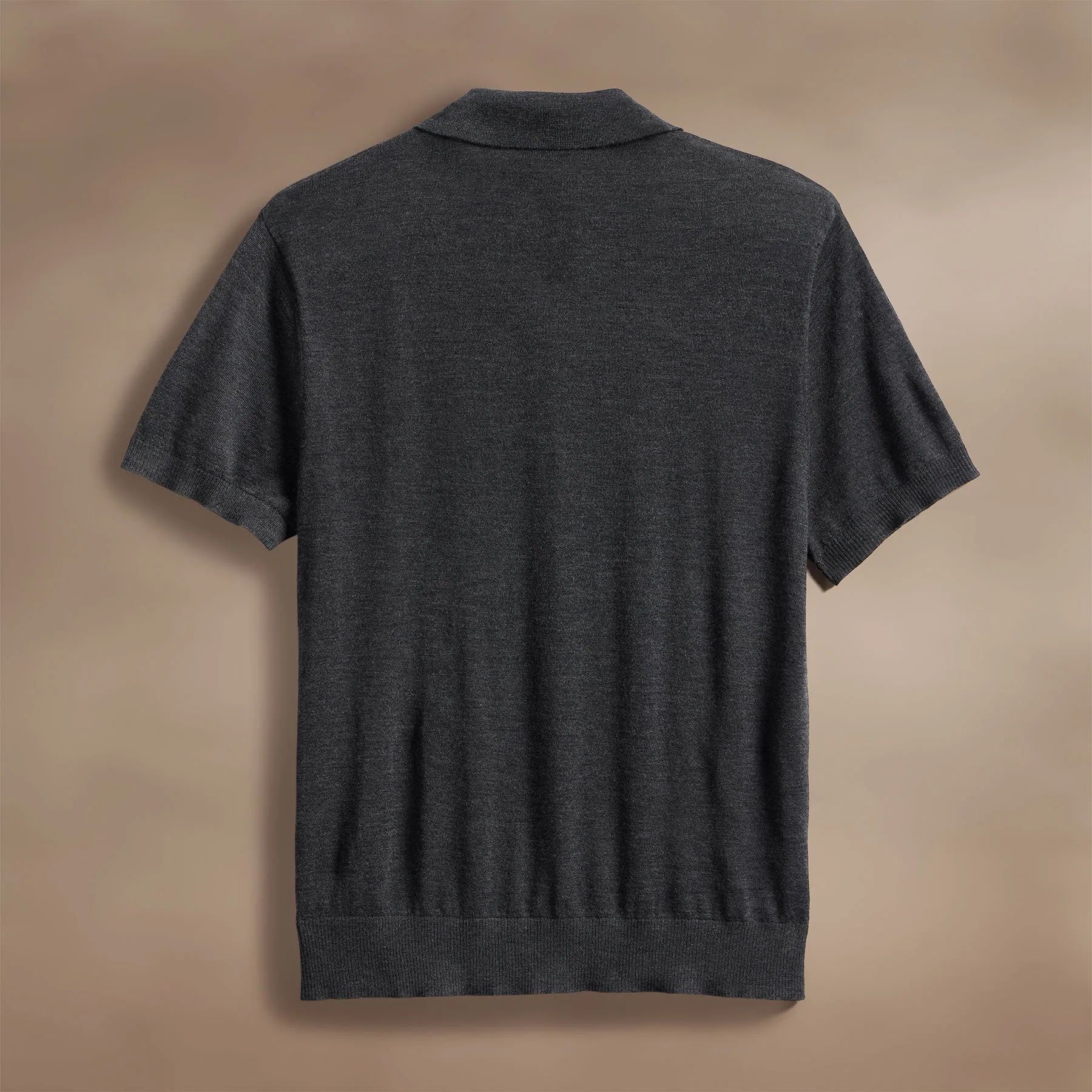 Ultrafine Cashmere Polo - Coal