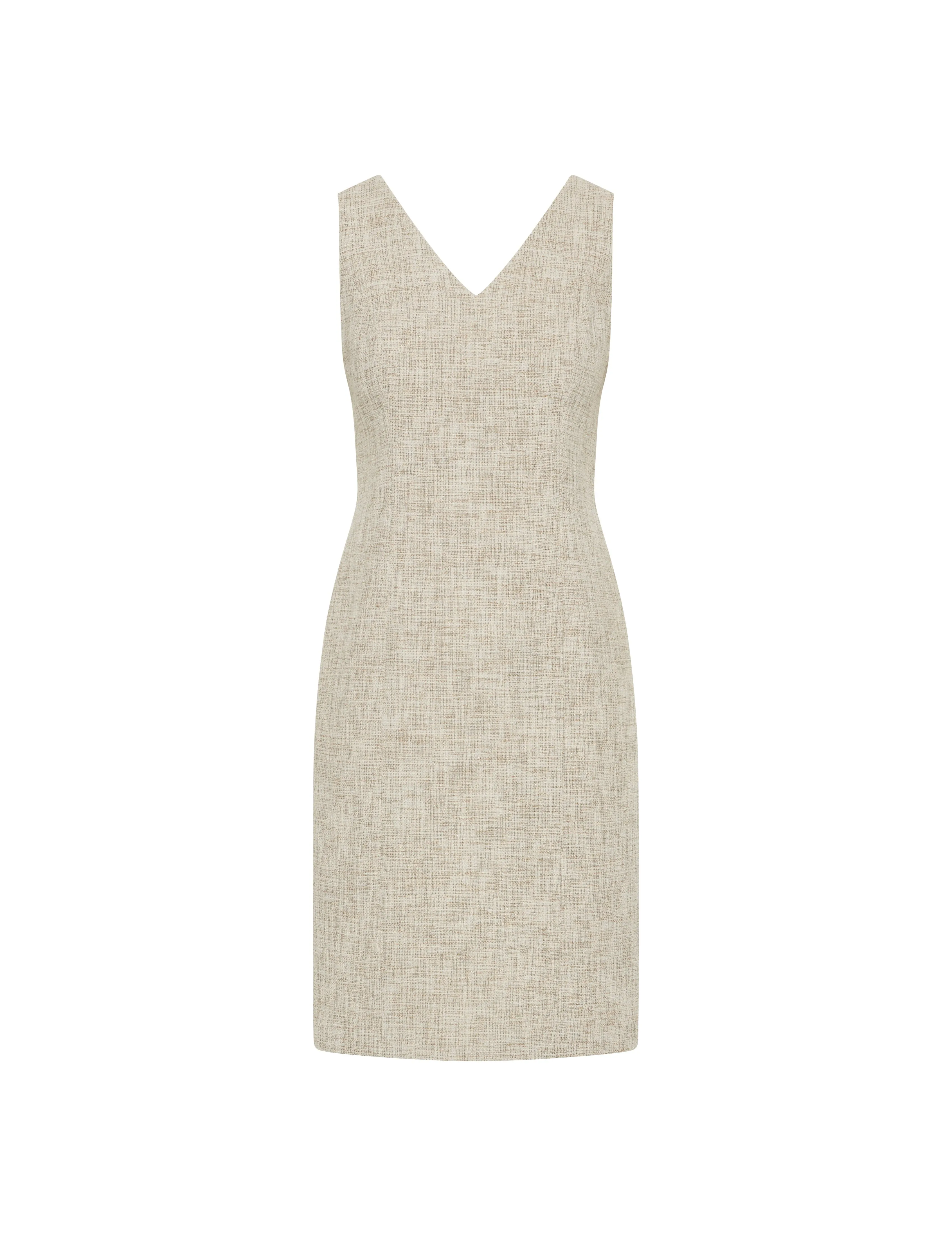 V-Neck Sheath Dress- Sale