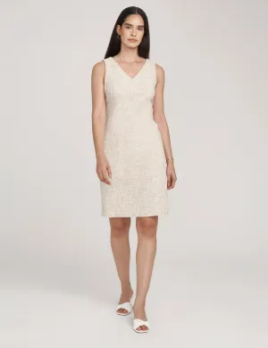 V-Neck Sheath Dress- Sale