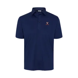 Virginia Featherweight Flex Polo Navy
