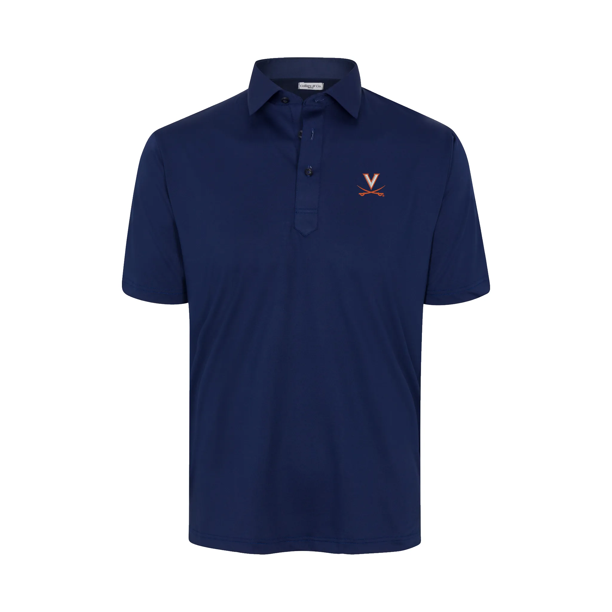 Virginia Featherweight Flex Polo Navy