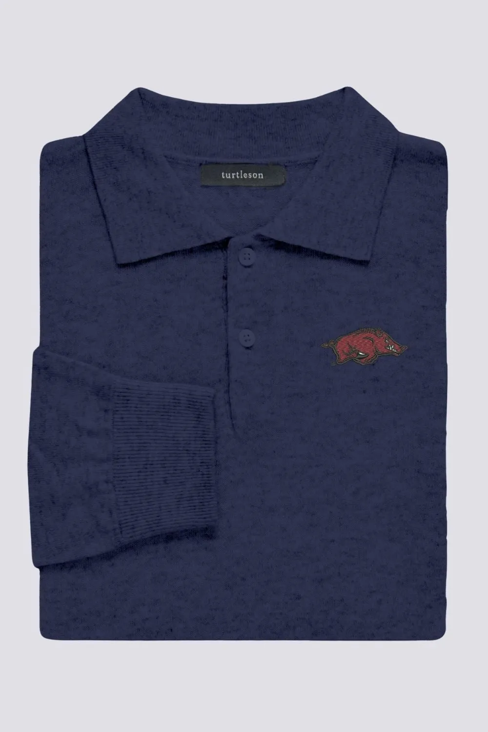 Wade Cashmere Sweater - University of Arkansas