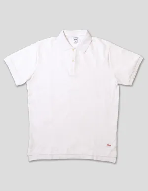 WHITE PIQUE PENNANT POLO