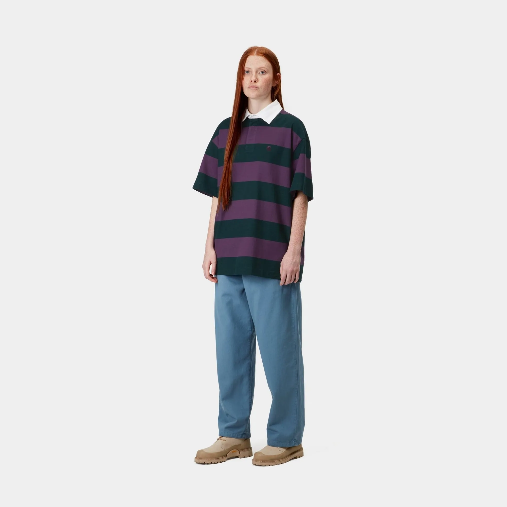 Women’s Seffner Stripe Polo T-Shirt | Conifer
