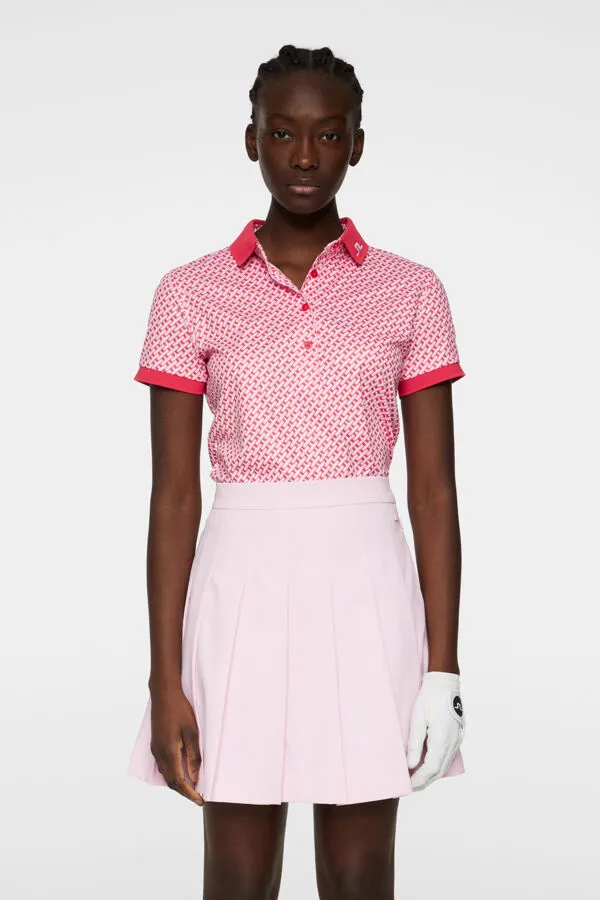 Women's Tour Tech Print Polo