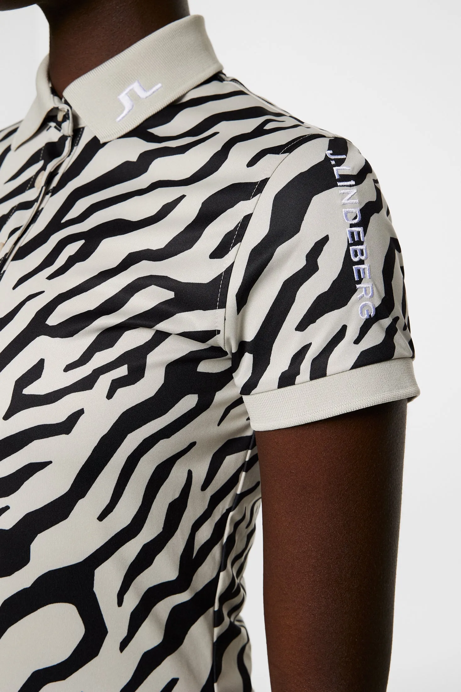 Women's Tour Tech Print Polo