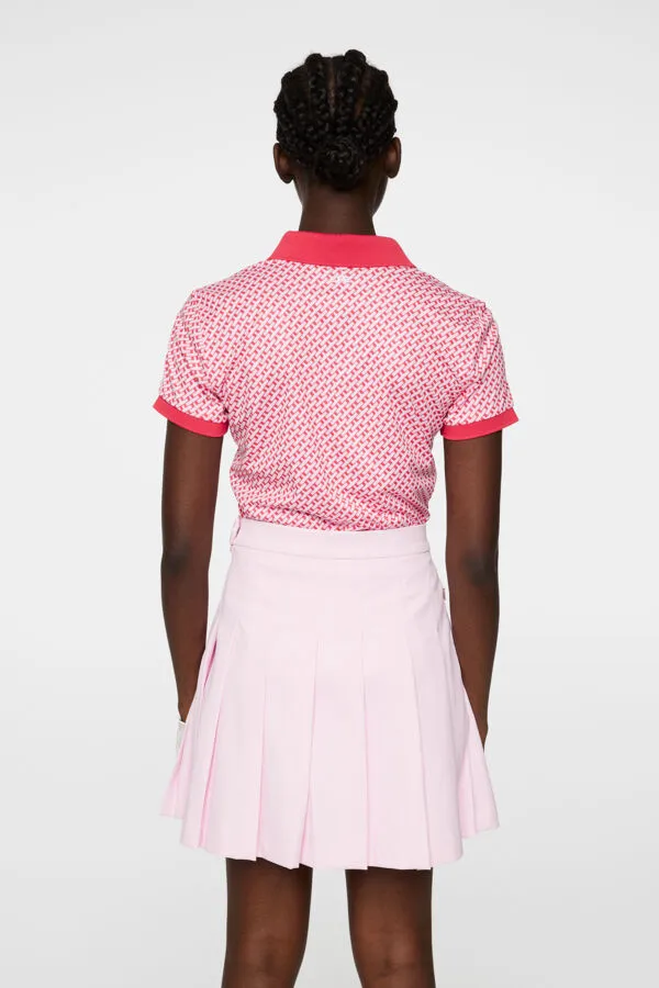 Women's Tour Tech Print Polo