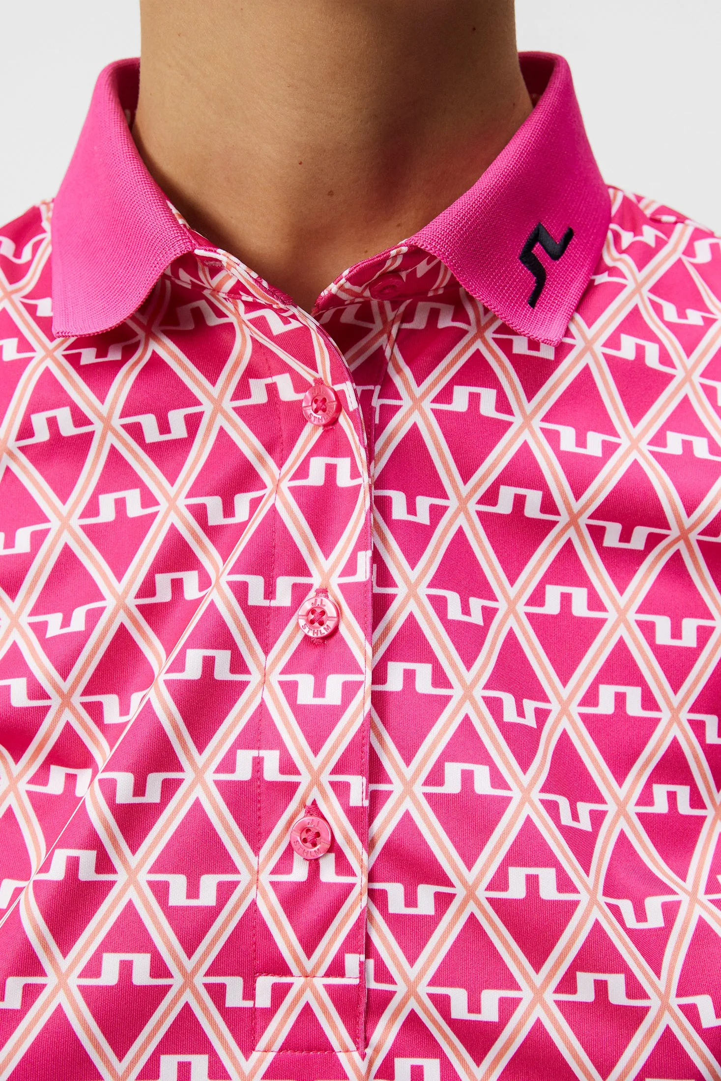 Women's Tour Tech Print Polo