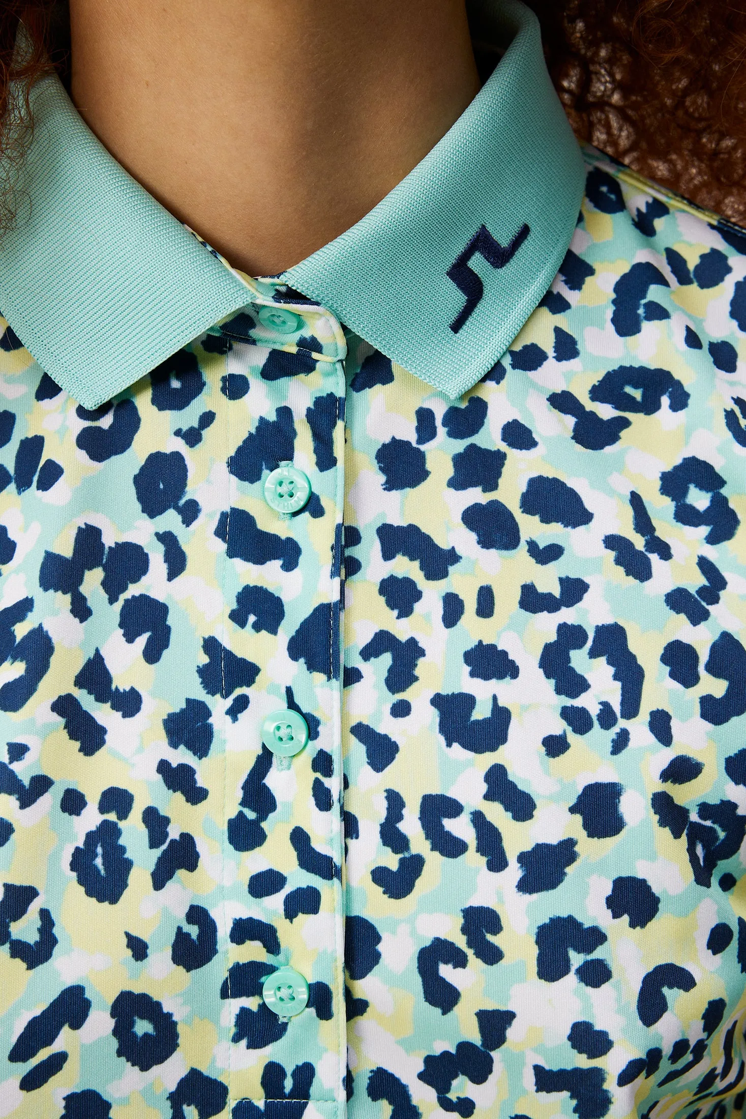 Women's Tour Tech Print Polo