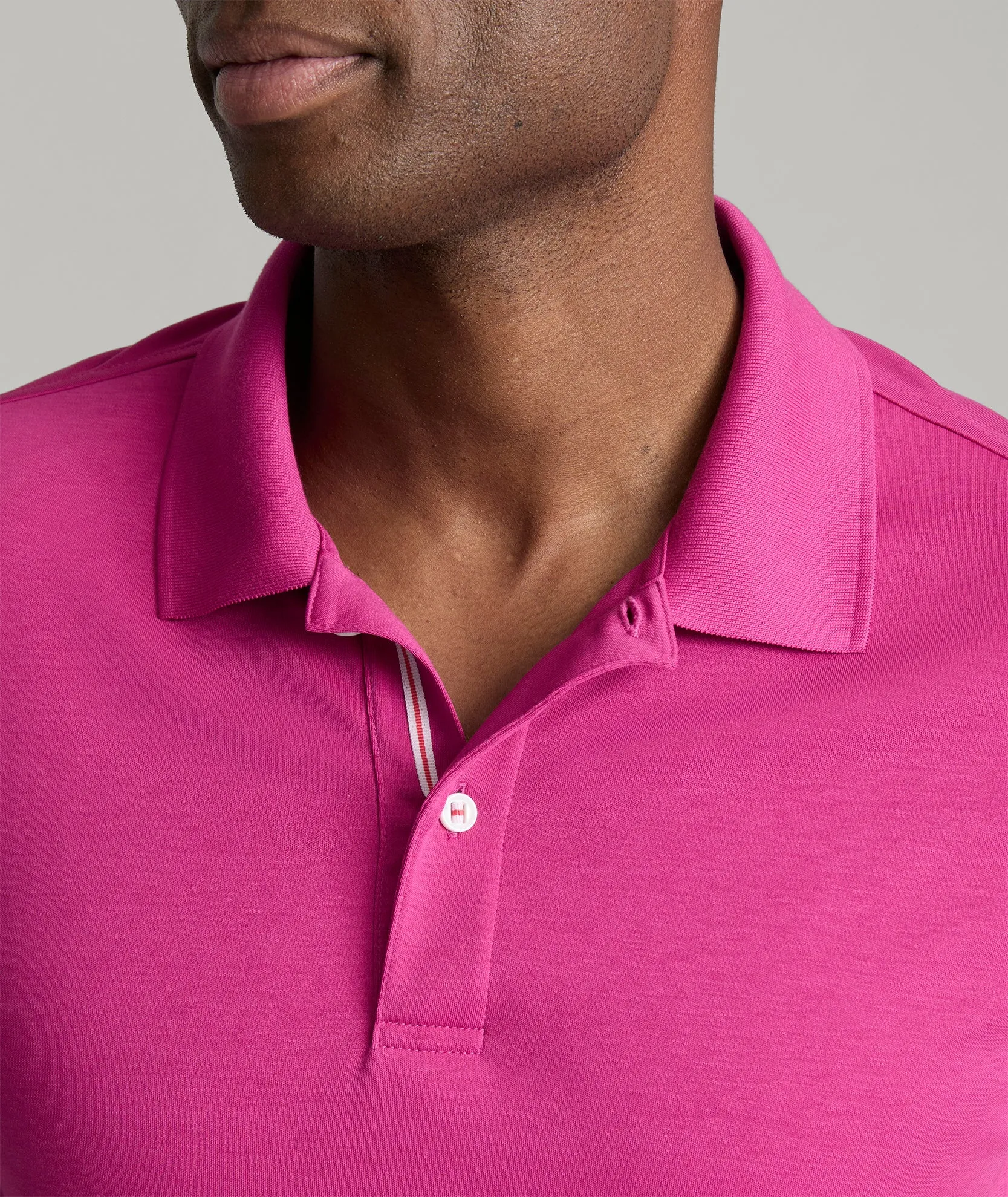 Wrinkle-Free Damaschino Polo