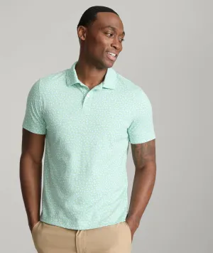 Wrinkle-Free Printed Damaschino Polo