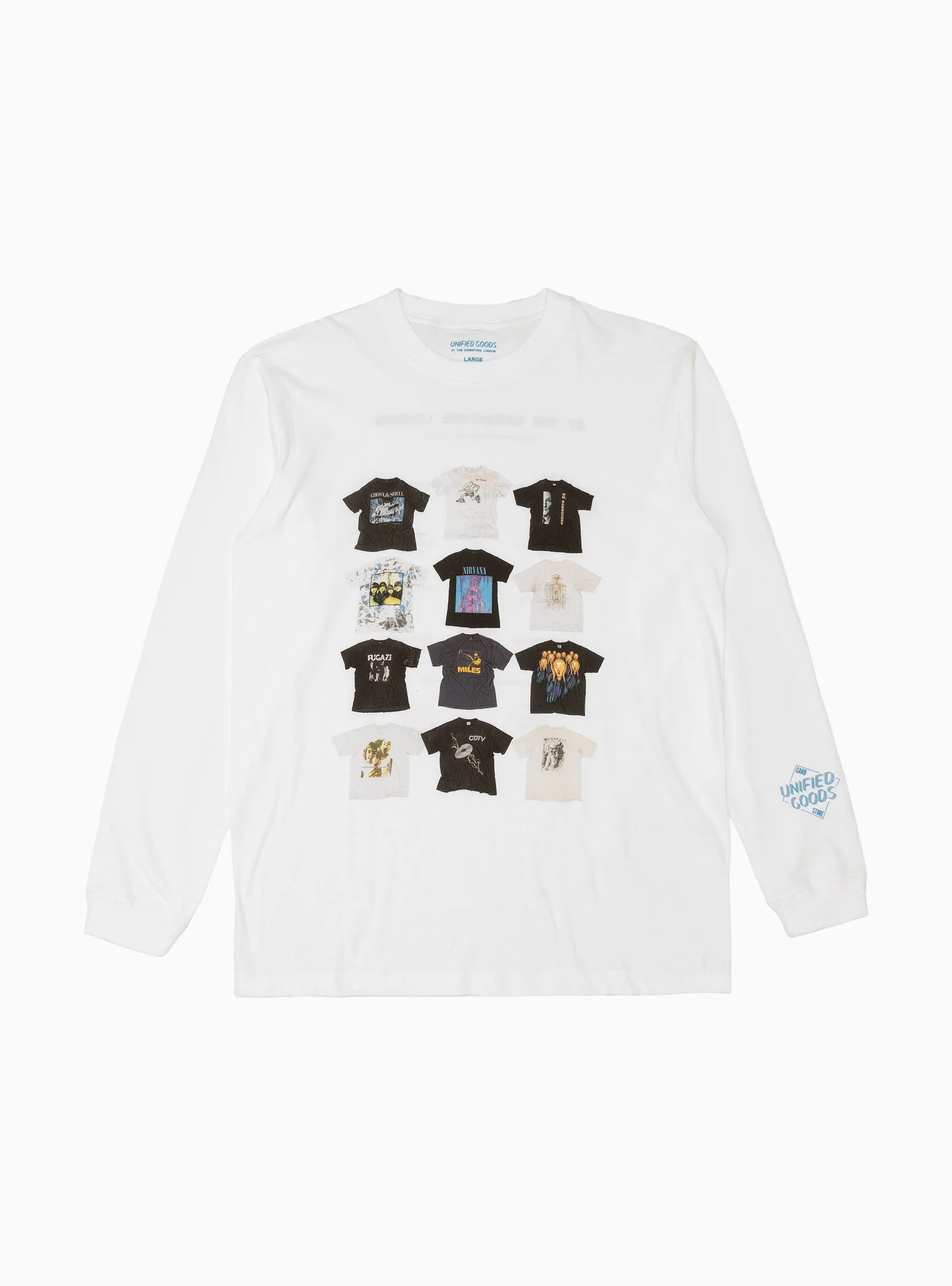 x Garbstore LS Tour T-shirt White
