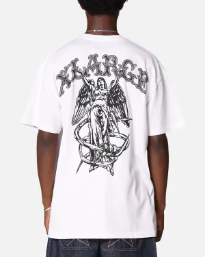 X-Large Angel T-Shirt Solid White