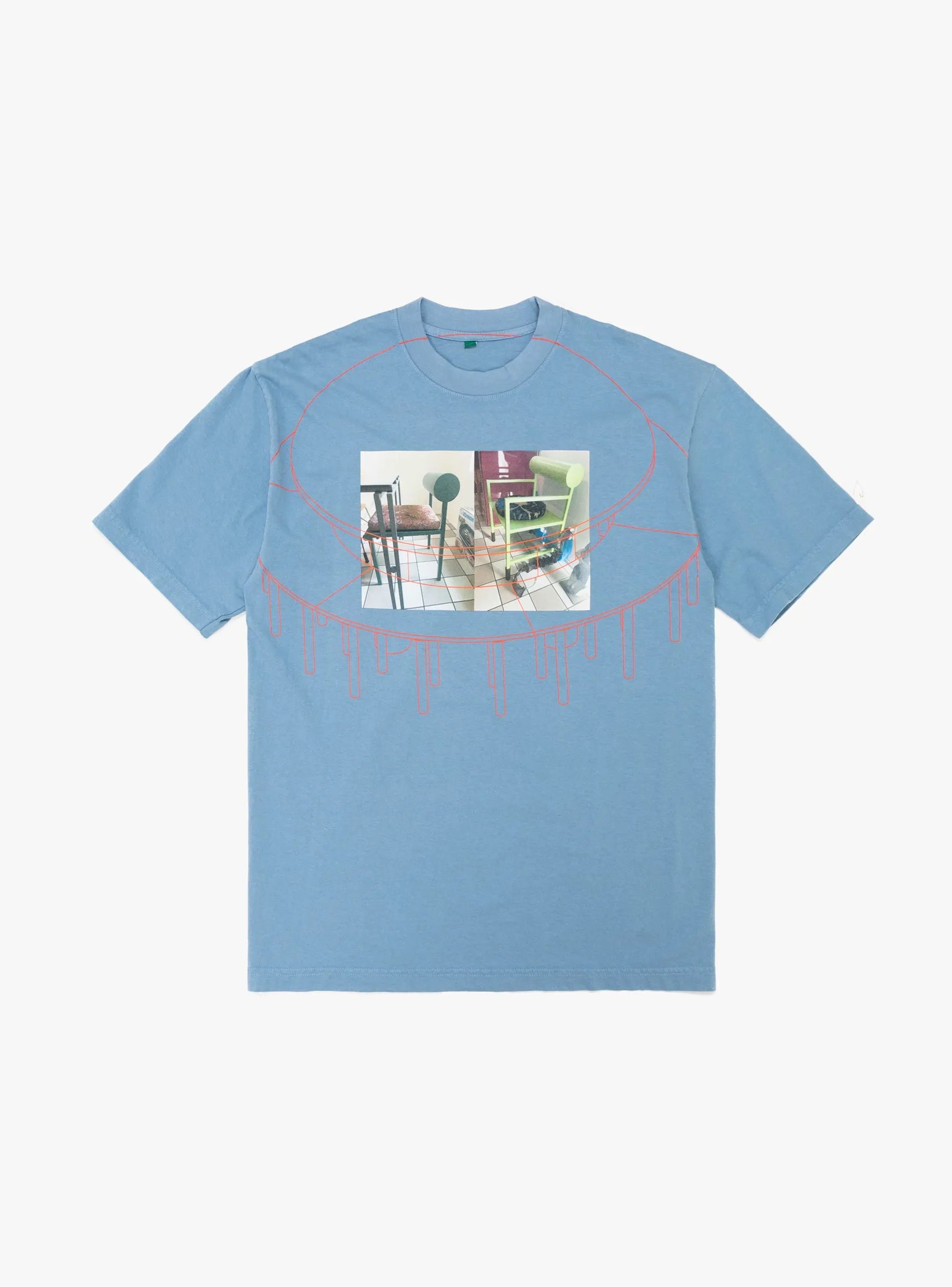 x Waka Waka A Space For You T-Shirt Clear Blue