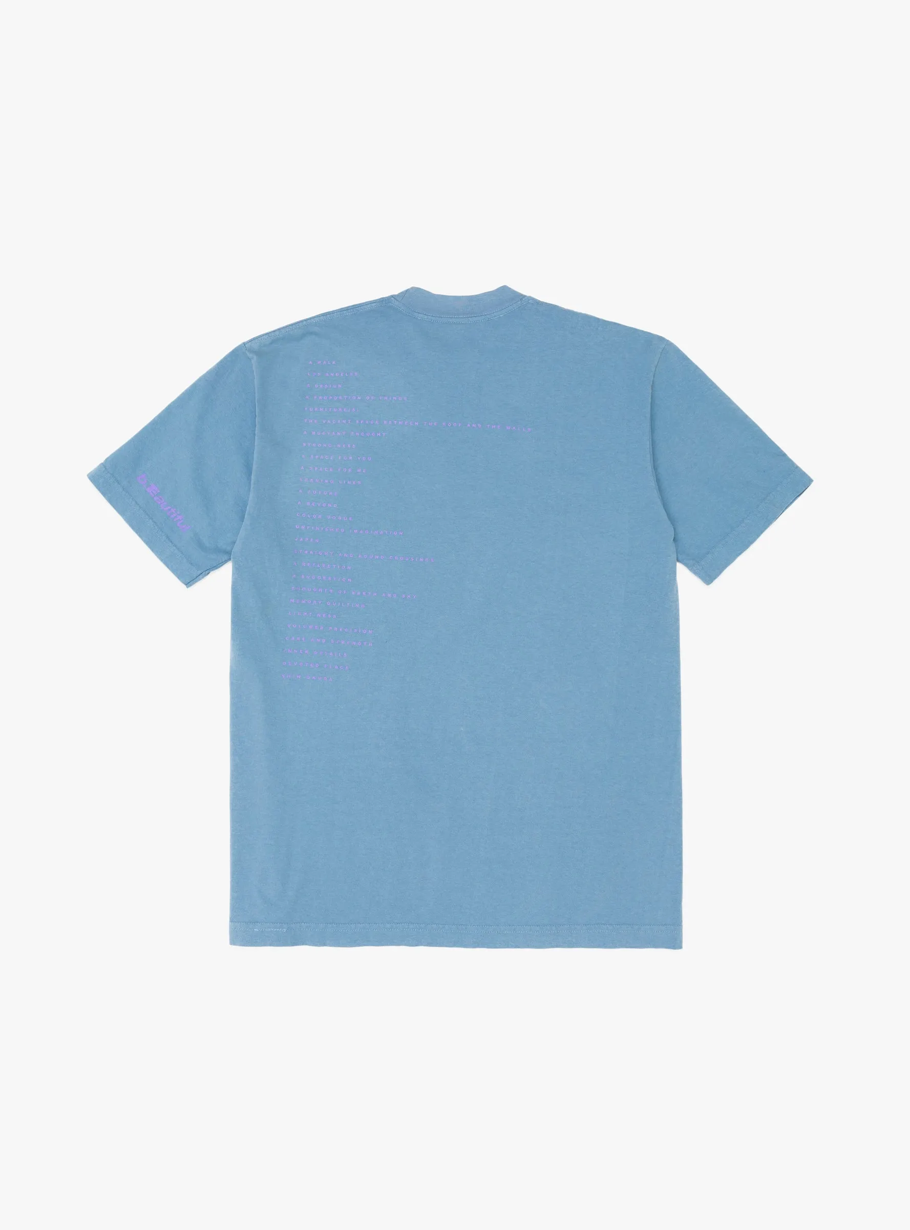 x Waka Waka A Space For You T-Shirt Clear Blue