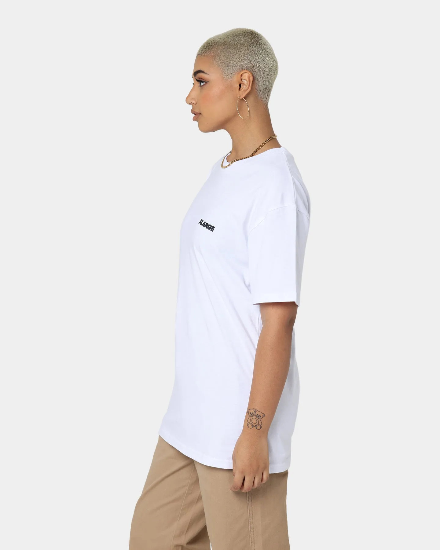XLARGE 91 Text T-Shirt White