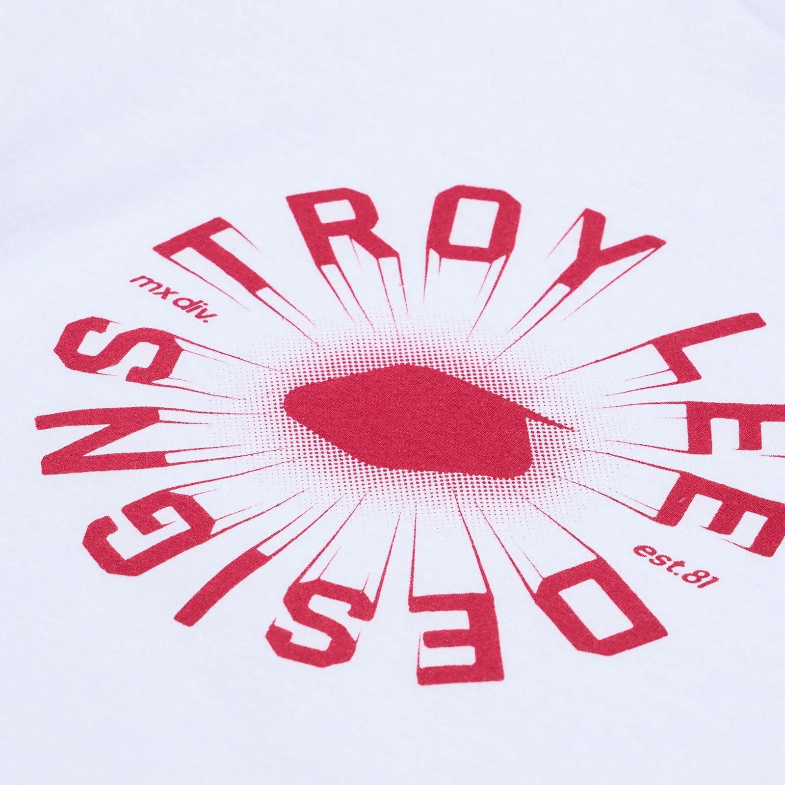 Youth Short Sleeve Tee Rotation White